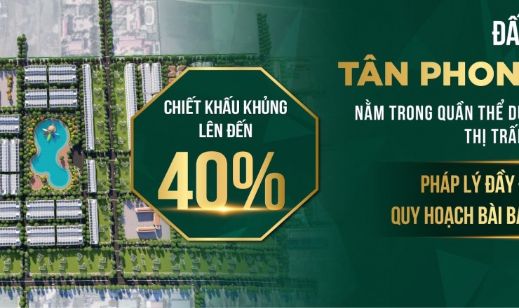 Cần bán gấp lô đất đã có sổ tại Thị trấn Tân Phong, Quảng Xương diện tích từ 160-320m2